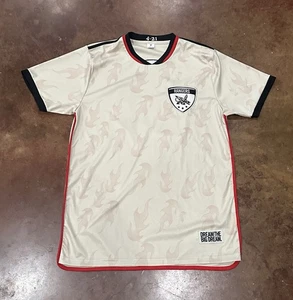 TEXAS RANGERS - TC DALLAS CITY CONNECT Soccer Jersey Adult M Theme Night 8-5-24 - Picture 1 of 5