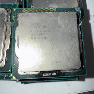 Lote de 16 Procesadores CPU Intel Core i3-2100 3.1GHz 3MB 5.0GT/s SR05C LGA 1155  Foto 1 de 4