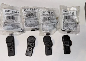 4- DILL VS-65 TPMS SNAP IN VALVE TESTED TO OEM STANDARDS T-10 Torque 12 in-lbs - Picture 1 of 9