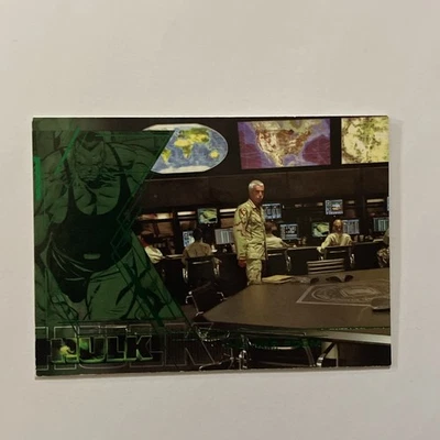 Incredible Hulk 2003 General Ross Collector Card #24 - Image 1 of 2