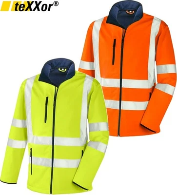 Warnschutzjacke Texxor Softshelljacke Niagara Warnschutz Arbeitsjacke - Bild 1 von 2