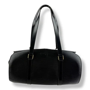 Louis Vuitton Handtasche Soufflot Schwarz Epi Leder - Bild 1 von 9