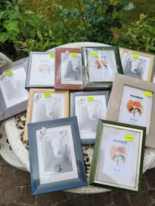 10 Bilderrahmen, Holzrahmen,  Fotorahmen 13x18 cm, verschiedene Farben, Zeitlos - Bild 1 von 13