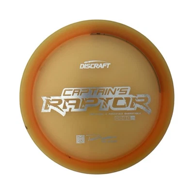 Discraft Captain's Raptor First Run Disc Golf Driver Paul Ulibarri 176 grams - Image 1 of 4