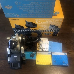 Sony Aibo ERS-210 2nd Gen gold Robot Pet Dog with Box:JPN - Picture 1 of 7
