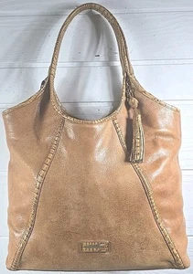 Brahmin Iona Tiramisu Adrift Tote NWT Crocodile Trimmed Leather - Picture 1 of 19