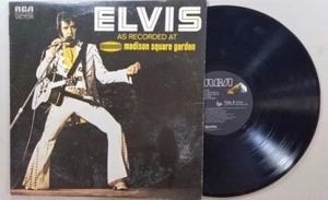 ELVIS AS RECORDED AT MADISON SQUARE GARDEN VINYL ALBUM LP RECORD RE8 - Picture 1 of 4