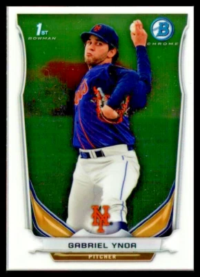 2014 BOWMAN CHROME MINI #219 GABRIEL YNOA NEW YORK METS - Image 1 of 2
