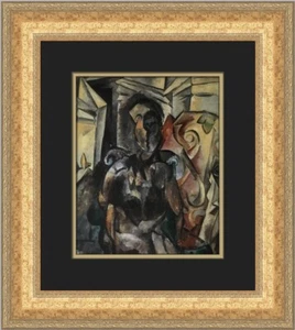 Pablo Picasso Woman in an Armchair Custom Framed Print - Picture 1 of 2