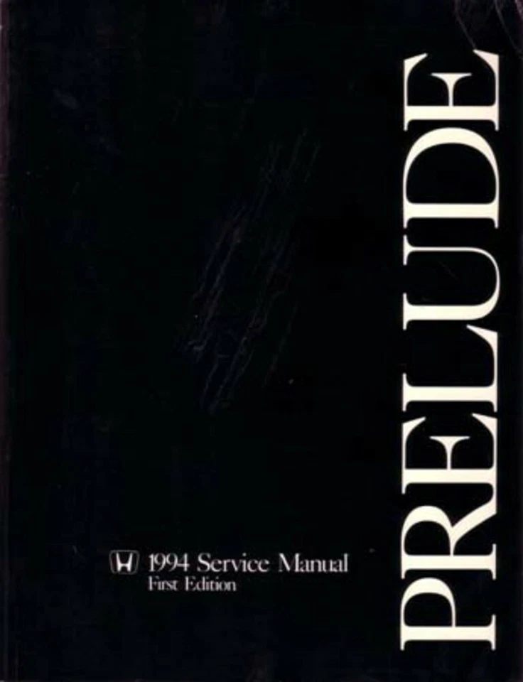 Honda Prelude Shop 1994 servicio reparación manual motor transmisión eléctrico OEM Foto 1 de 4