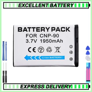 NP-90 CNP-90 NP 90 CNP90 NP90 Battery For CASIO Exilim Zoom EX-H10 EX-H15 - Picture 1 of 7
