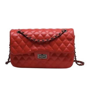 Quilted Purse Crossbody Purse Shoulder Bag Women's Handbag Quilted Bag Chain Bag - Picture 1 of 13