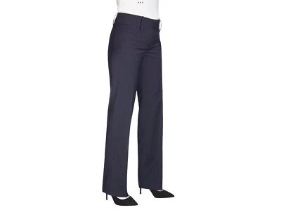 18L Brook Taverner Navy Stripe Miranda Parallel Leg Trouser 👖 BT2181 - Image 1 of 3