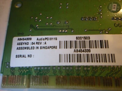 Creative Technology CT5806 REV A Sound Card Audio pci - Image 1 of 4