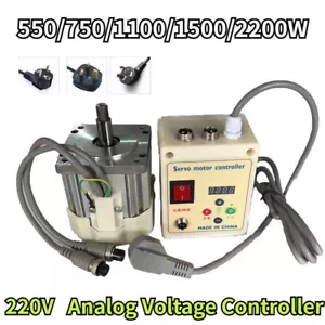 Servomotore e controller brushless 550 W-2,2 KW per montaggio driver di tensione analogico - Foto 1 di 15