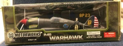 Motorworks P-40 Warhawk 1/18 scale No 10163 - Image 1 of 4