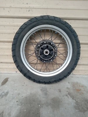 ✅ 1987 - 2007 川崎 KLR 650 原始设备制造商后轮轮轮 41034-1154 HUB KLR650 — 第 1/4 张图片