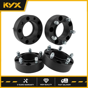 4Pcs 2" 5x150 Wheels Spacers 14x1.5 Studs For Toyota Tundra Land Cruiser Sequoia - Picture 1 of 11