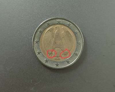 Pièce De 2 Euros Allemagne 2002 - Lettre A - Collection Monnaie Euro Commémorative