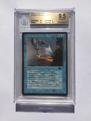 BGS 9.5 | Power Artifact | MtG Antiquities | Gem Mint (PSA CGC 10) - Image 1 of 2