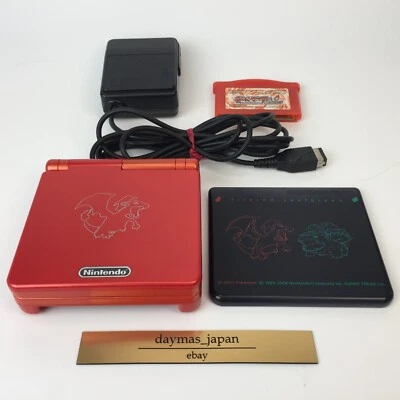 【Excellent】GameBoy Advance SP Charizard edition Pokemon Center Limited Console - Image 1 of 4