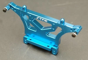 STRC ST9418B BLUE ALUMINUM REAR Shock Tower TRAXXAS DRAG SLASH 2WD - Picture 1 of 1