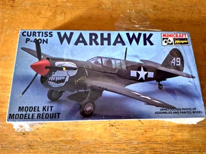 MINICRAFT Model CURTISS P-40 N WARHAWK Kit #1115 - Picture 1 of 1
