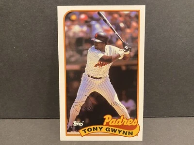 1989 Topps/LJN Baseball Talk Tony Gwynn #62 Baseball Card MLB San Diego Padres! - Image 1 of 4