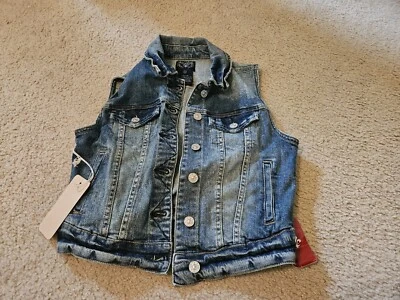 Love Culture Jean Chaqueta Chaleco Vaquero Talla S Nuevo Con Etiquetas  Foto 1 de 4