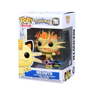 Matthew Sussman Signed Meowth Funko Pop 780 - 7BAP Signature Series JSA Pokemon - Picture 1 of 1