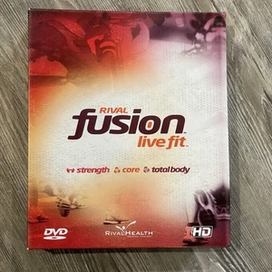 Rival Fusion Live Fit 21 Disc Fitness Workout DVD Weight Loss Program - Picture 1 of 11