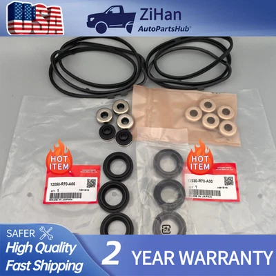 NUEVO KIT DE JUNTA DE CUBIERTA DE VÁLVULA DELANTERA/TRASERA para Honda Pilot Odyssey y Acura TL TSX ZDX Foto 1 de 4