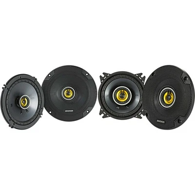 Kicker 46CSC654 CS-Series CSC65 6.5-Inch (160mm) Coaxial Speakers w/ 46CSC44 ... - Image 1 of 4