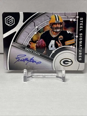 2022 PANINI ELEMENTS BRETT FARVE STEEL SIGNATURES ON CARD AUTO 23/35 - Image 1 of 4