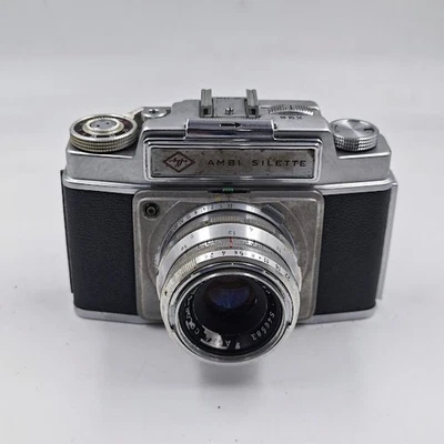 Câmera Vintage Agfa Ambi Silette - Não Testada, Sinais de Uso - Imagem 1 de 4