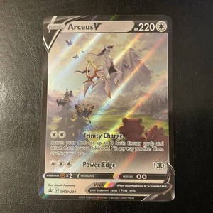 Pokémon TCG Arceus V SWSH204 SWSH: Sword & Shield Promo Cards Holo NM - Picture 1 of 2