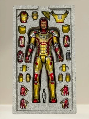 HOT TOYS Marvel [MMS197D02] IRON MAN 3 Mark 42 Suit 1/6 Action Figure DIE CAST - Immagine 1 di 4