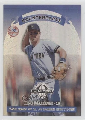 1997 Donruss Limited Counterparts Exposure Tino Martinez Ryan McGuire #56 - Image 1 of 2