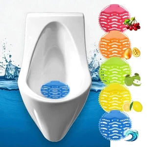 Urinal Screen Deodorizer Anti-Splash Mat Variety Pack 30 Day Scent - Picture 1 of 5