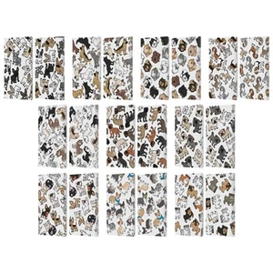 HEAD CASE DESIGNS DOG BREED PATTERNS LEATHER BOOK WALLET CASE FOR AMAZON FIRE - Picture 1 of 16