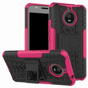 Shockproof Kickstand Dual Layer Hybrid gorilla Case Cover for All Motorola Moto - Picture 1 of 18