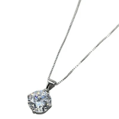 COLLANA PUNTO LUCE ARGENTO 925 FIRMATA GIOJA FEMMINILE CON LACCETTO E CIONDOLO - Immagine 1 di 4