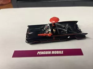 AUTO WORLD H.O. SCALE SLOT CAR BODY "THE PENQUIN MOBILE" FROM BATMAN SERIES.