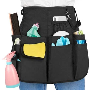 Professional Cleaning Apron with 9 Pockets for Housekeeping Cleaning Supplies - Picture 1 of 7