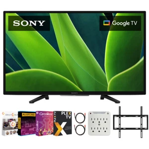 Sony 32-inch W830K HD LED HDR TV w/ Google TV 2022 + Movies Streaming Pack - Picture 1 of 12