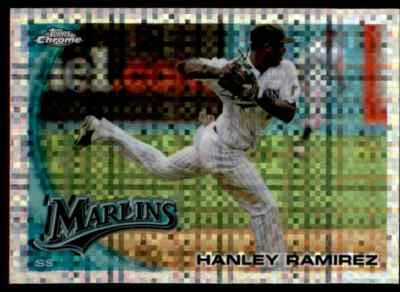 2010 Topps Chrome Xfractor Hanley Ramirez Marlins #153 *Noles2148* Cs 10=Fs - Image 1 of 2