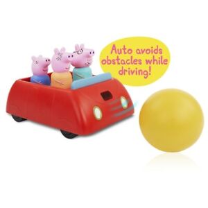 Świnka Peppa Sprytny samochód Peppy ze światłami i dźwiękami