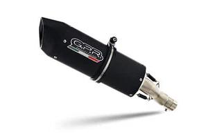 Moto Morini X-CAPE 650 2021-2023 Exhaust GPR Mid-Line Furore Evo4 Nero - Picture 1 of 8