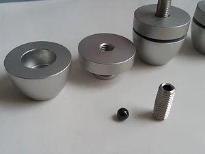 3er Set HiFi Lautsprecher Spike Füße Ständer Sockel Cerabase Classic Center Ball  - Bild 1 von 2