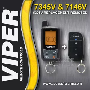 Viper 7345V 2-Way LCD Remote Control And 7146V Companion Remote For 5305V - Picture 1 of 3